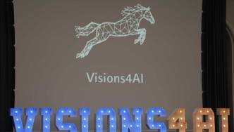 Schriftzug VISIONS4AI