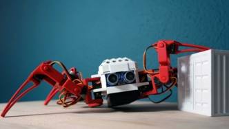 Spinnenförmiger Roboter