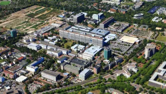 Aerial view of a city